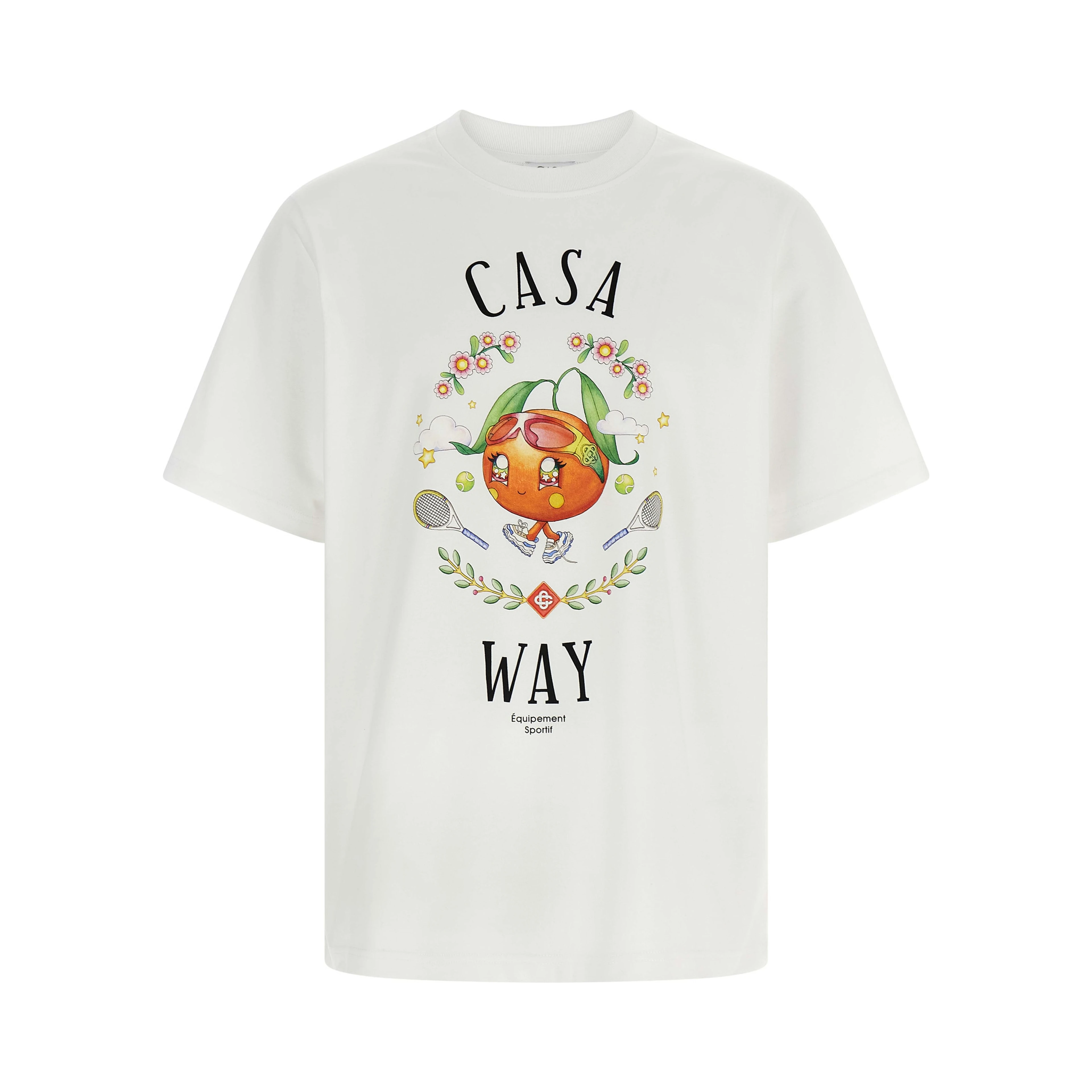 White Organic Cotton Sportswear