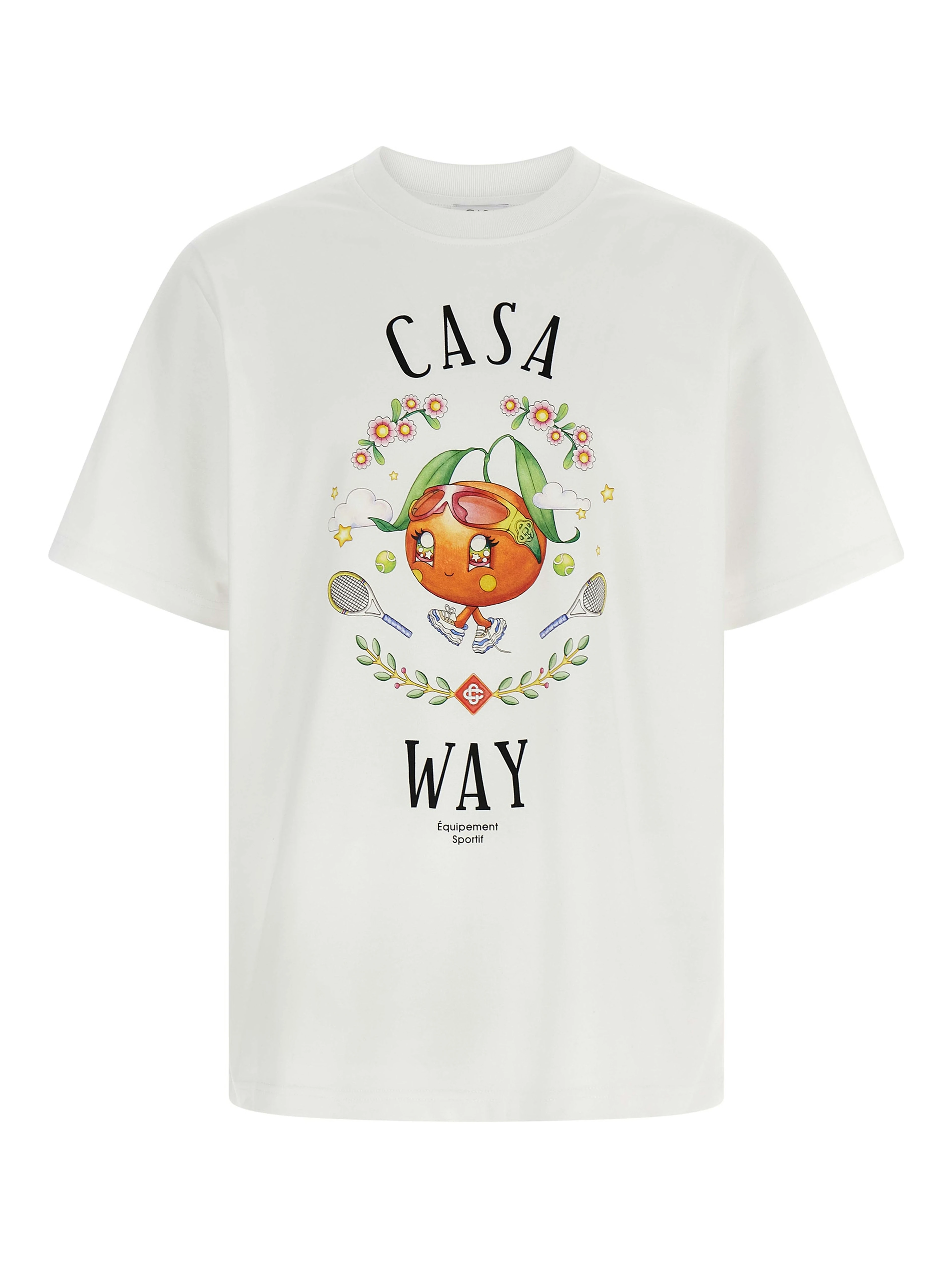 White Organic Cotton Sportswear