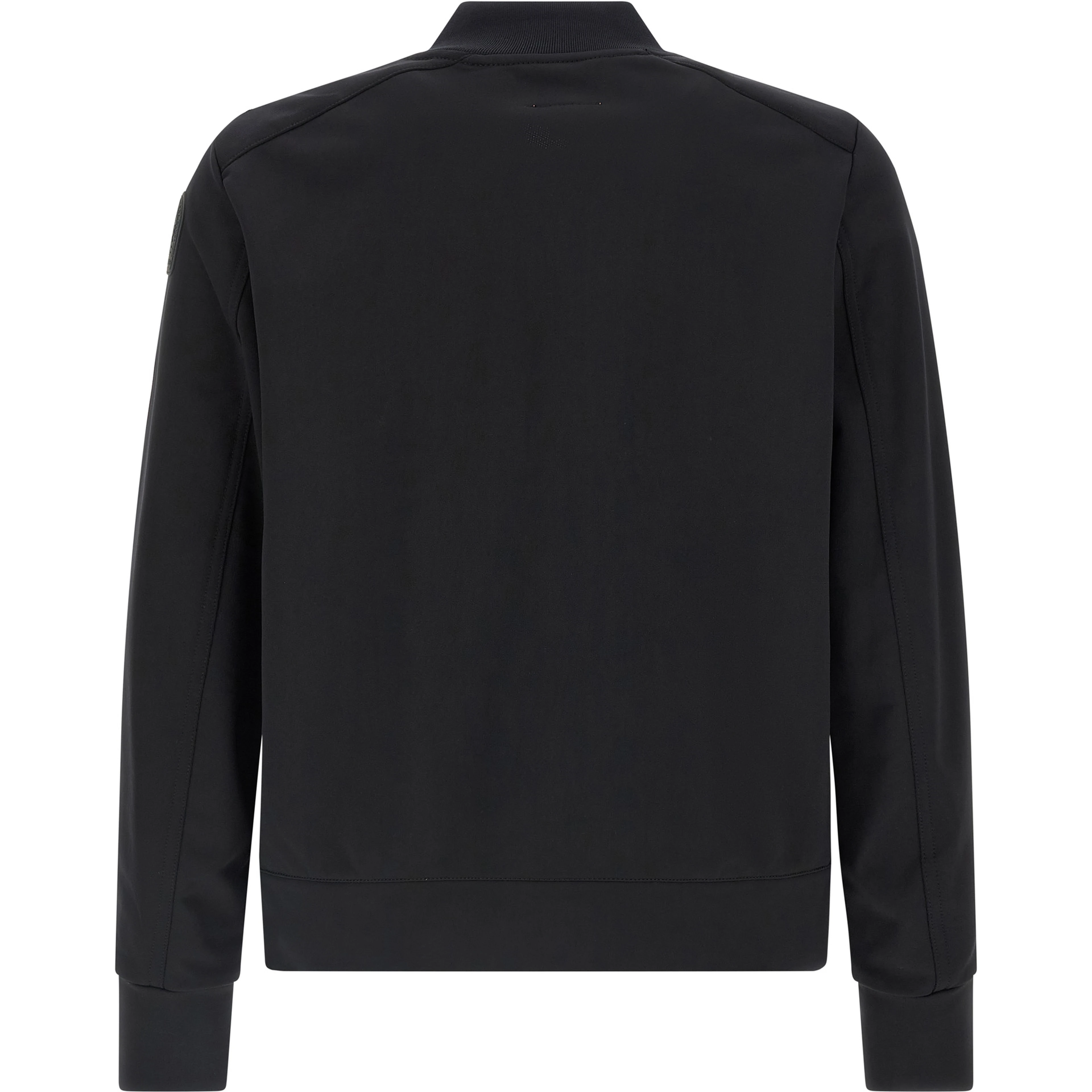Black Polyester Sweatshirt