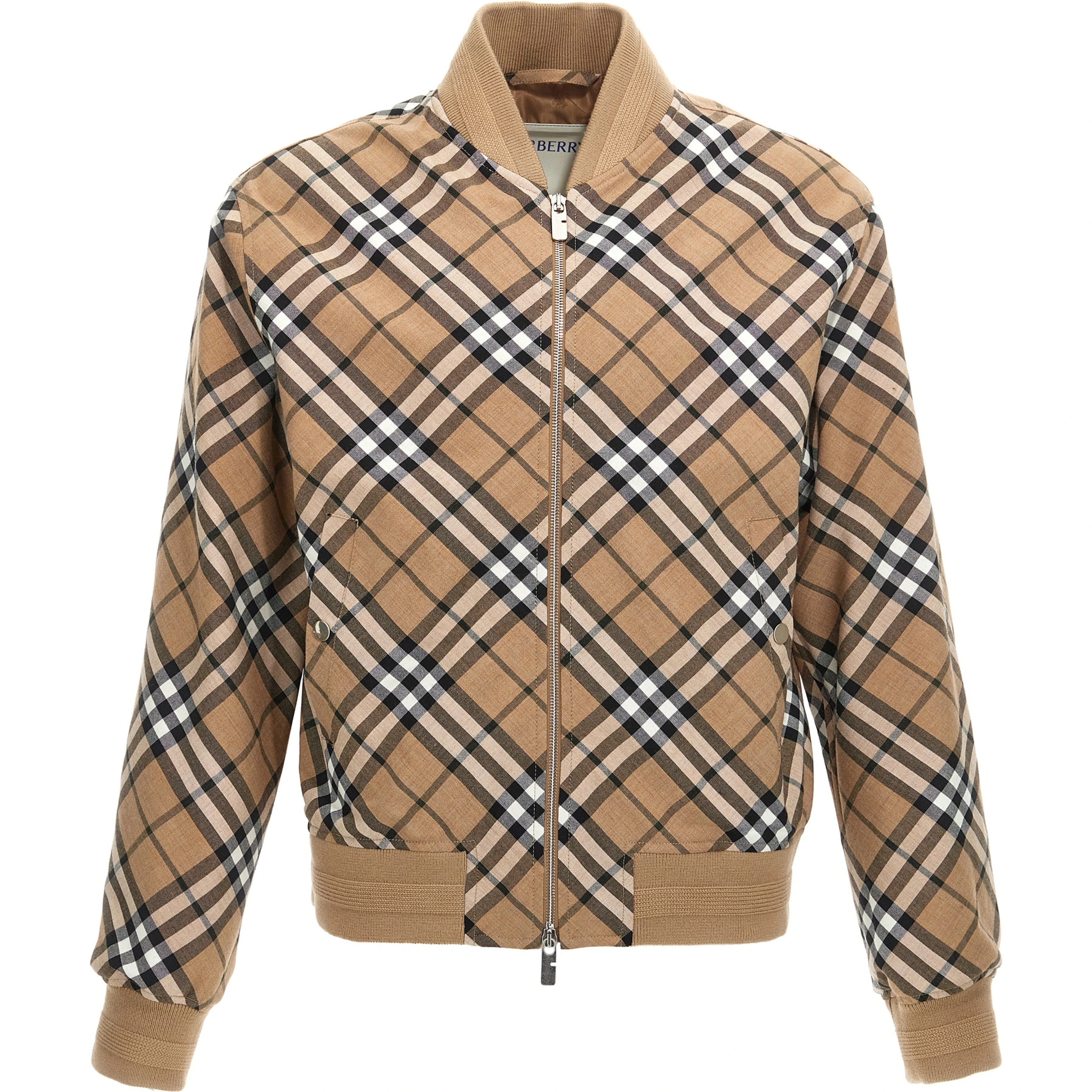 Multicolor Polyester Bomber