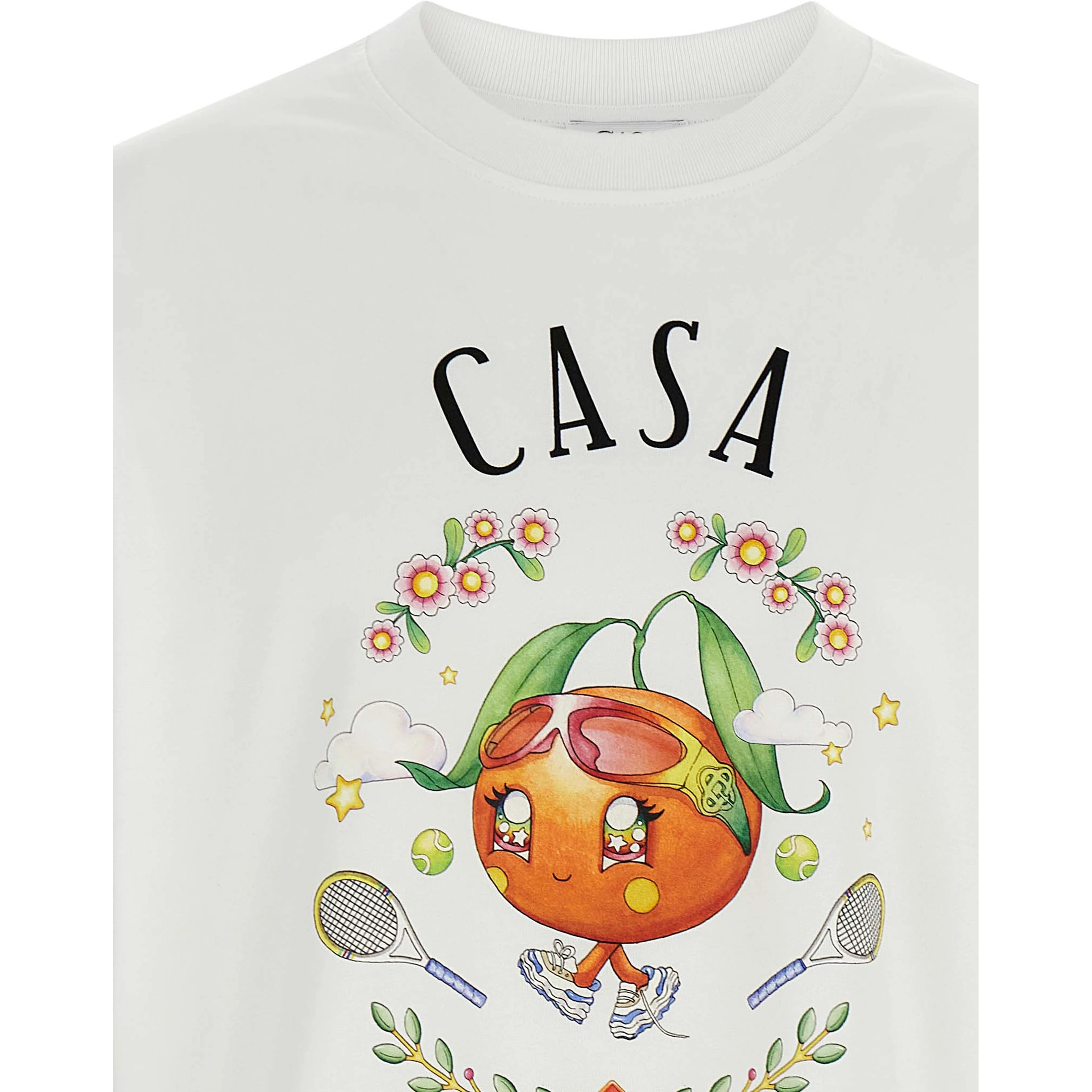 White Organic Cotton Sportswear
