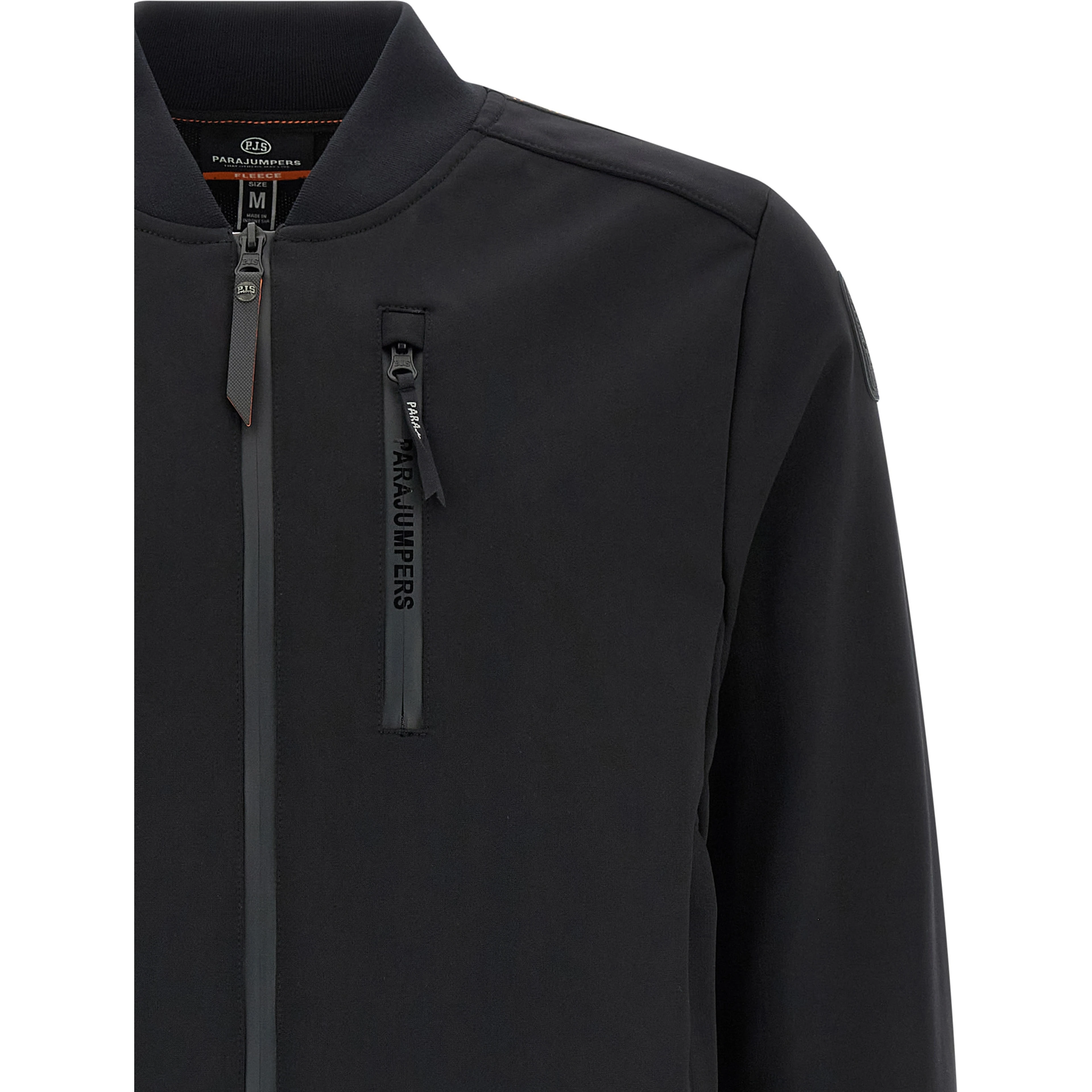 Black Polyester Sweatshirt