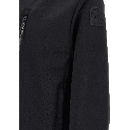 Black Polyester Sweatshirt