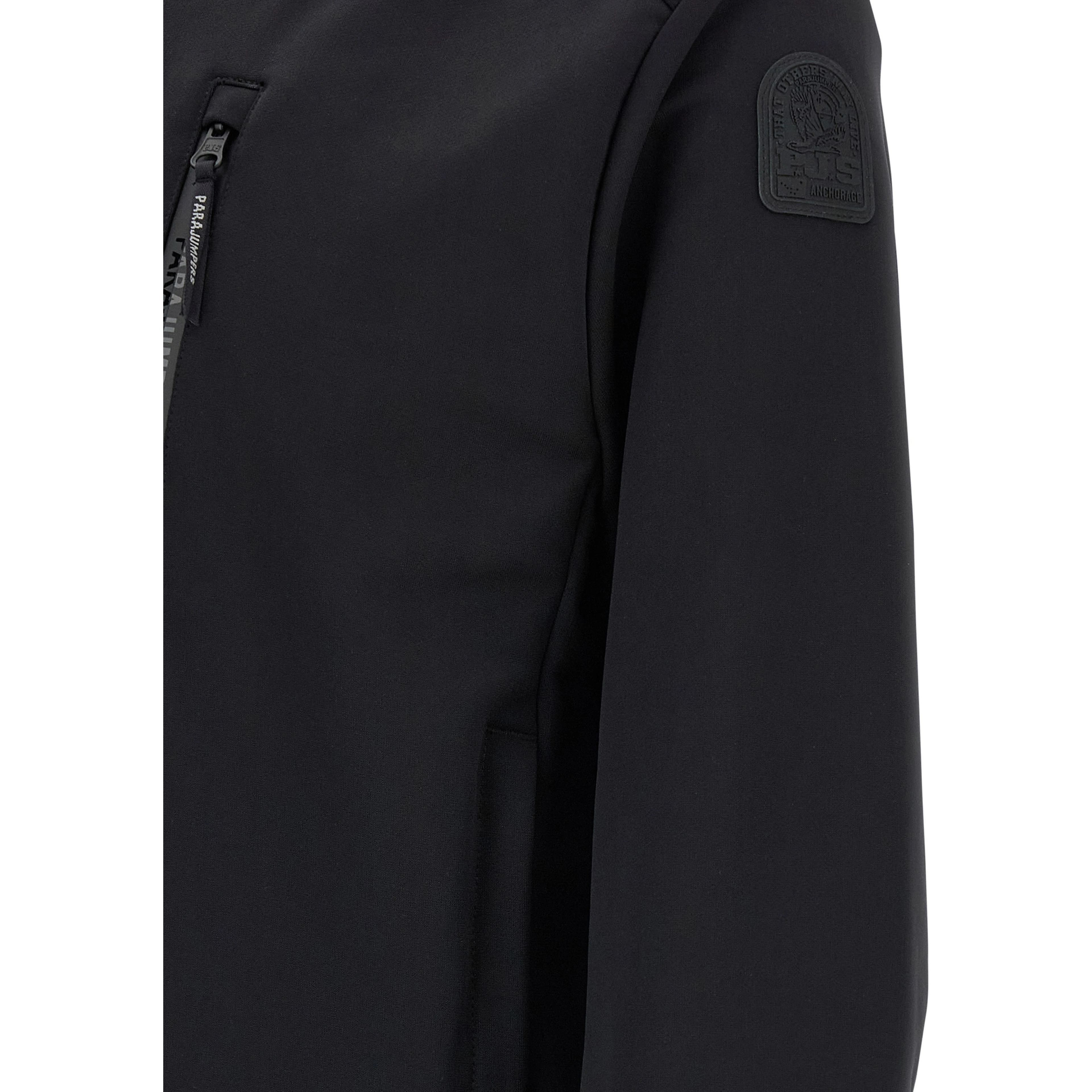 Black Polyester Sweatshirt