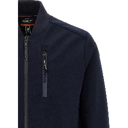 Blue Polyester Sweatshirt