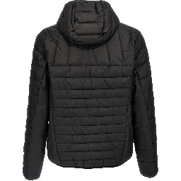 Black Polyester Shell Jacket