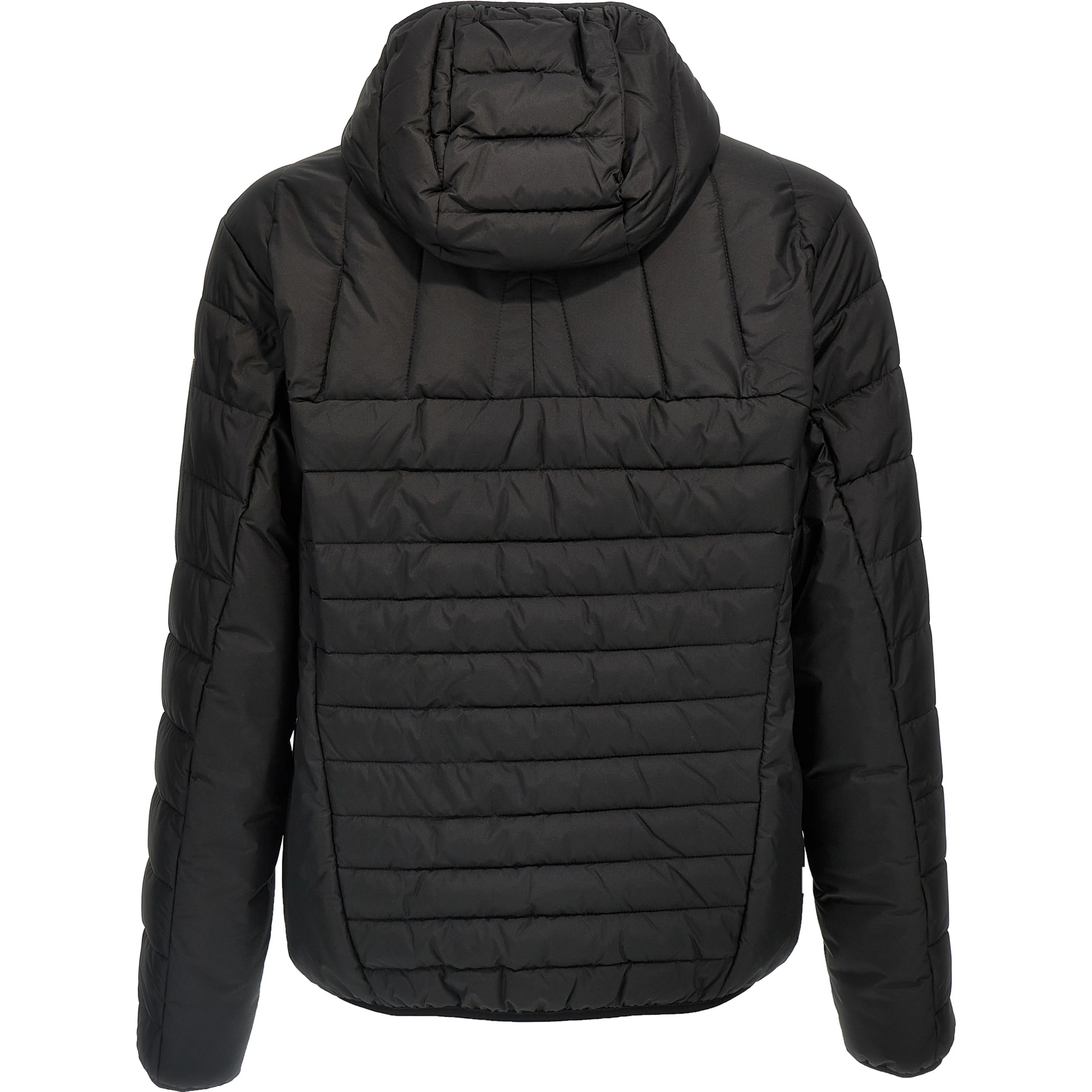 Black Polyester Shell Jacket