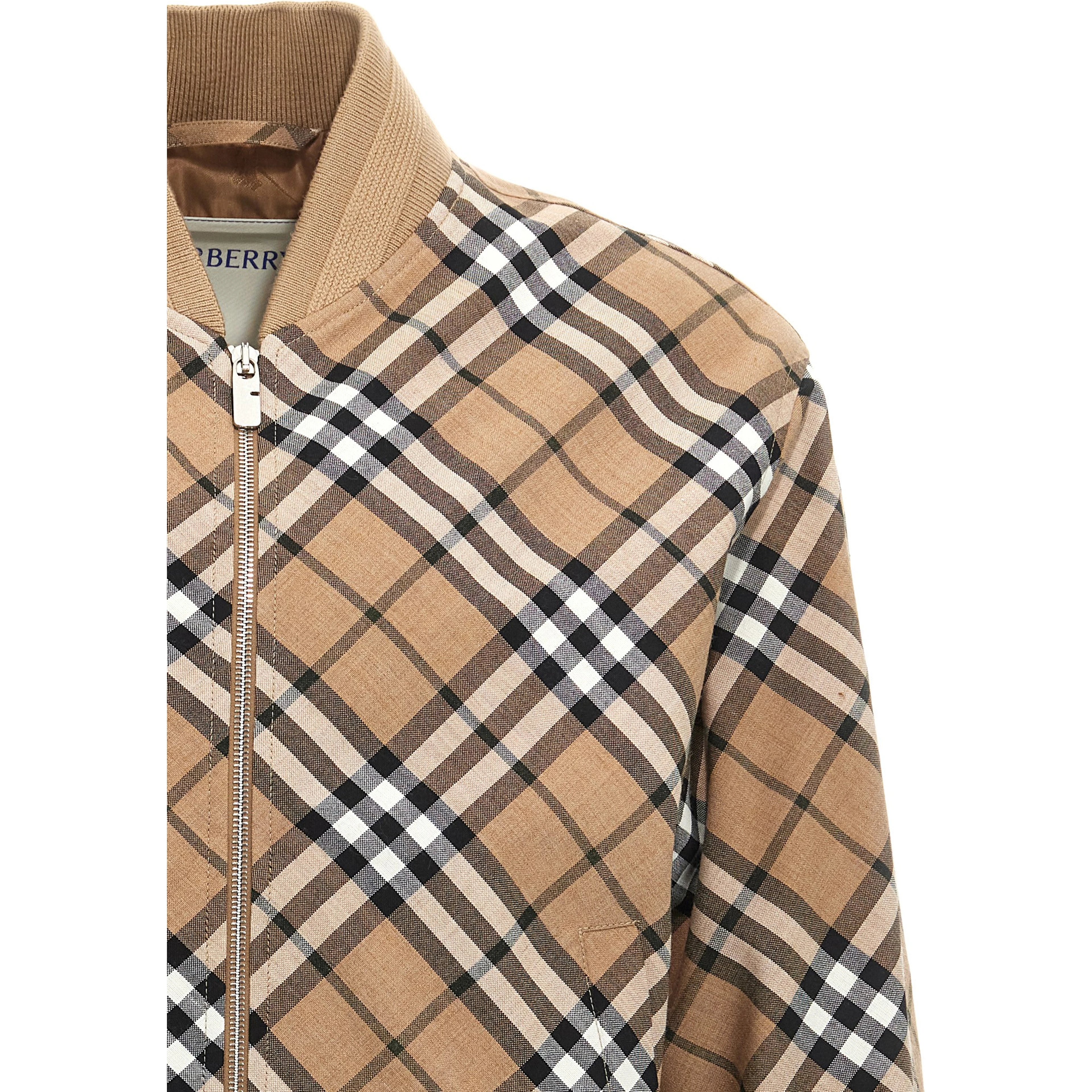 Multicolor Polyester Bomber
