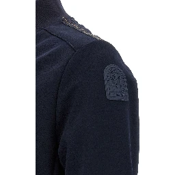 Blue Polyester Sweatshirt