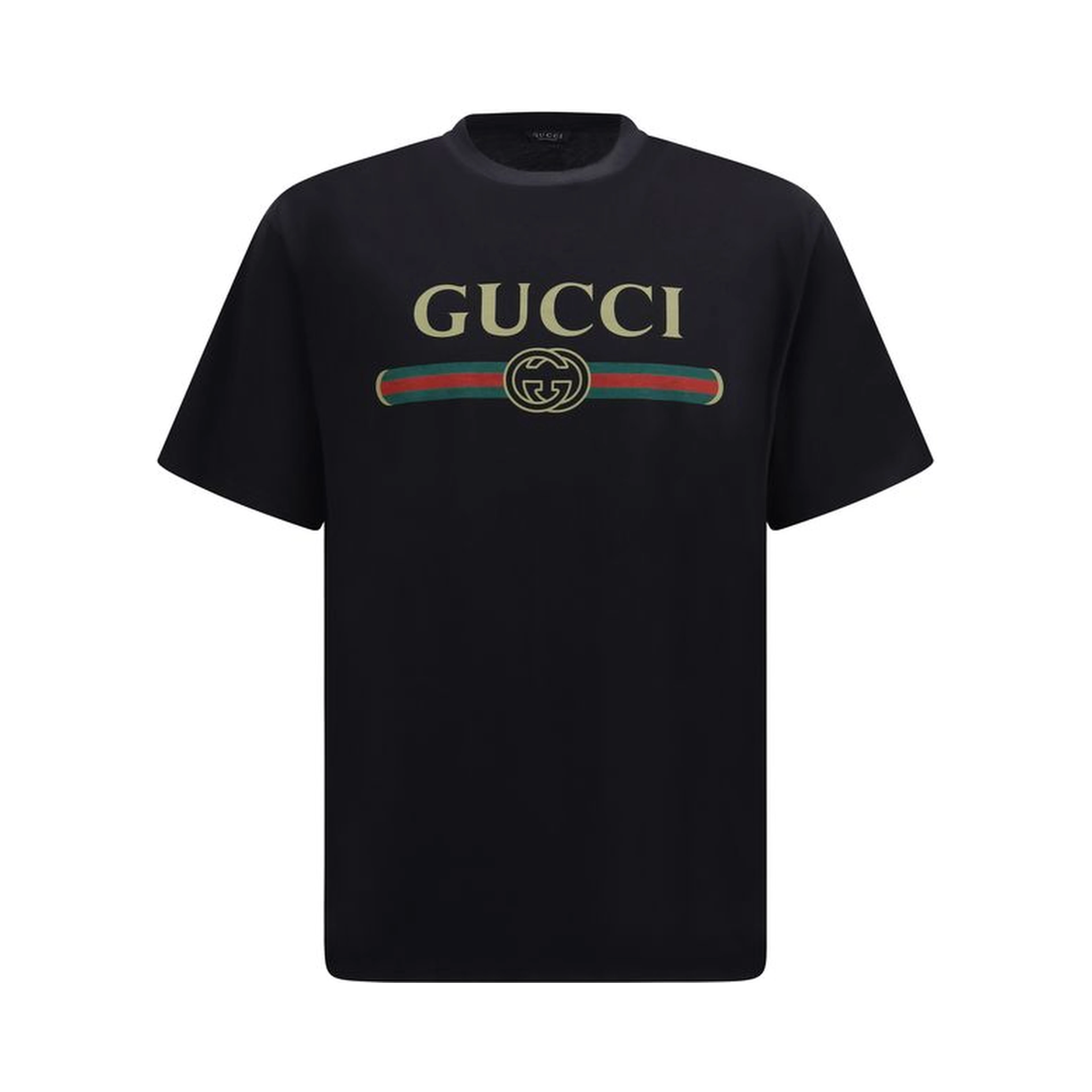 Black Cotton T-Shirt
