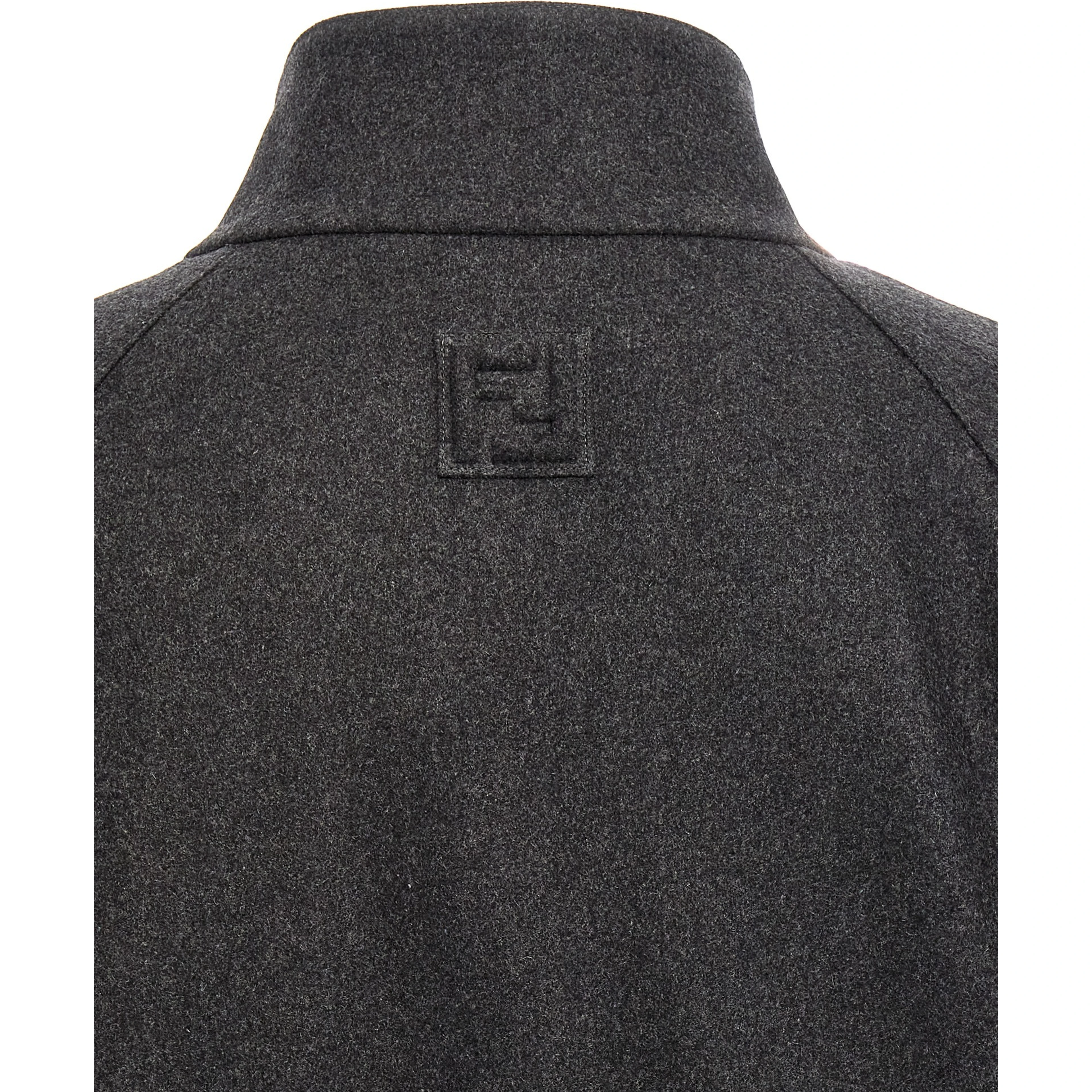 Gray Cashmere Jacket