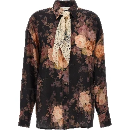 Multicolor Silk Blouse