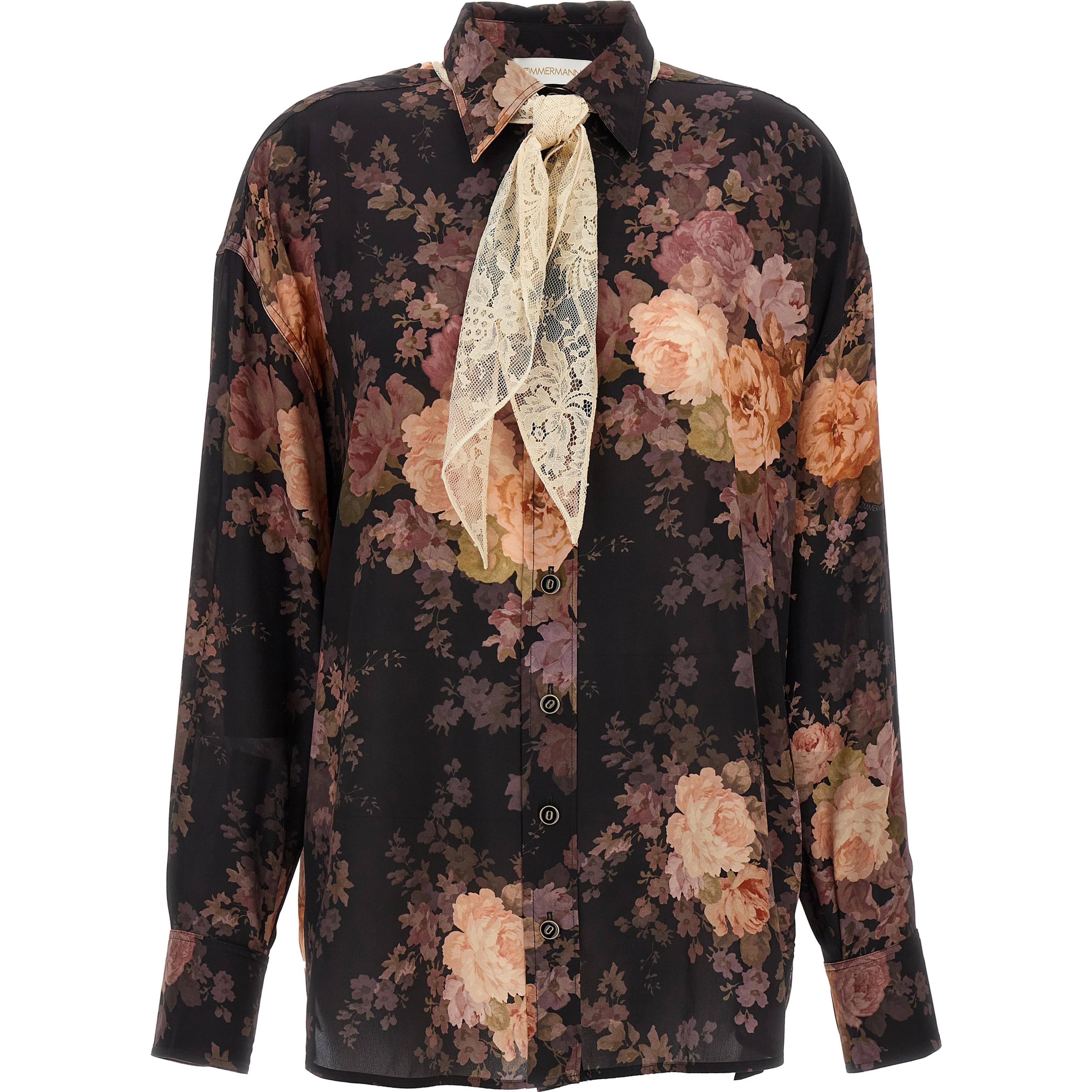 Multicolor Silk Blouse