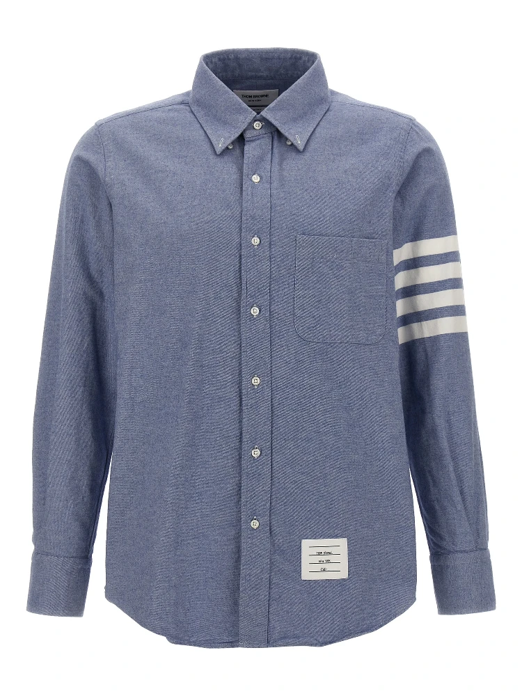 Blue Cotton Blouse