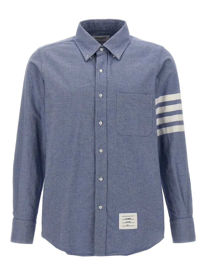 Blue Cotton Blouse
