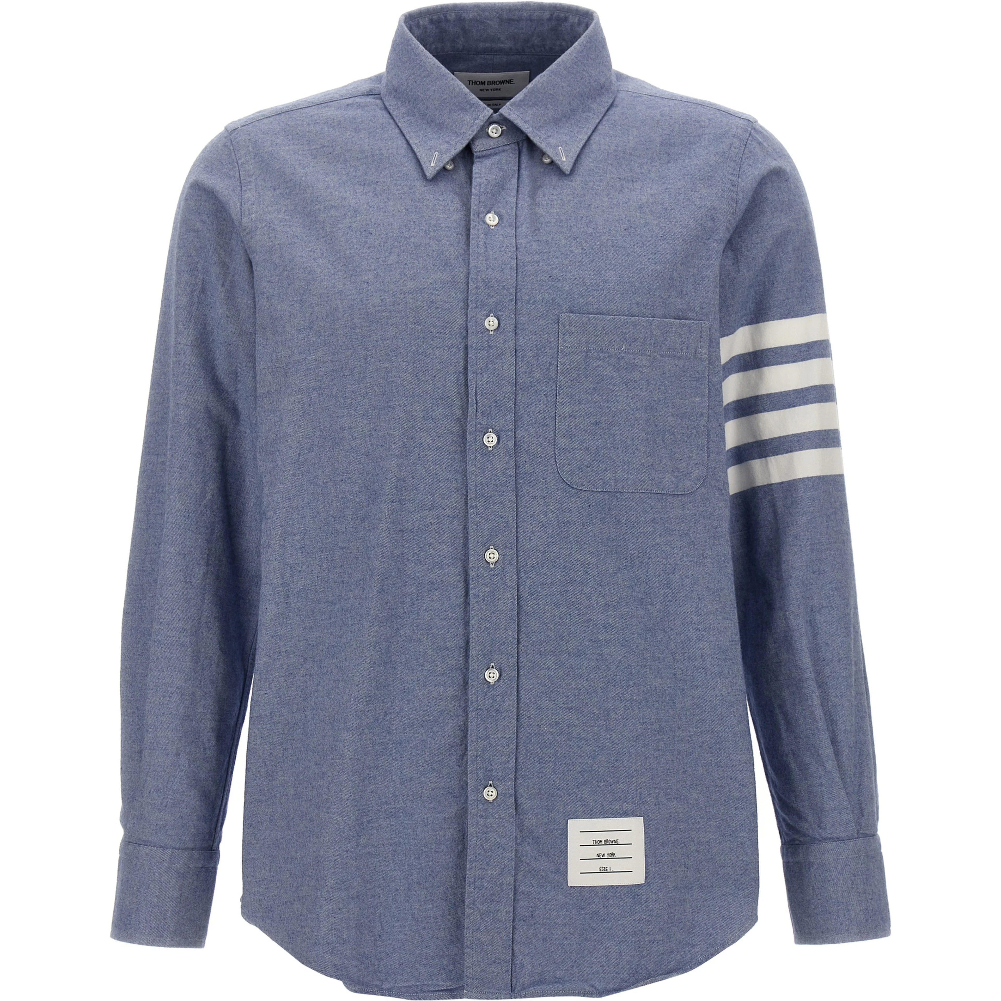 Blue Cotton Blouse