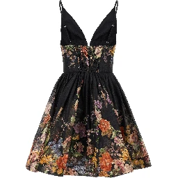 Black Linen Casual Dress