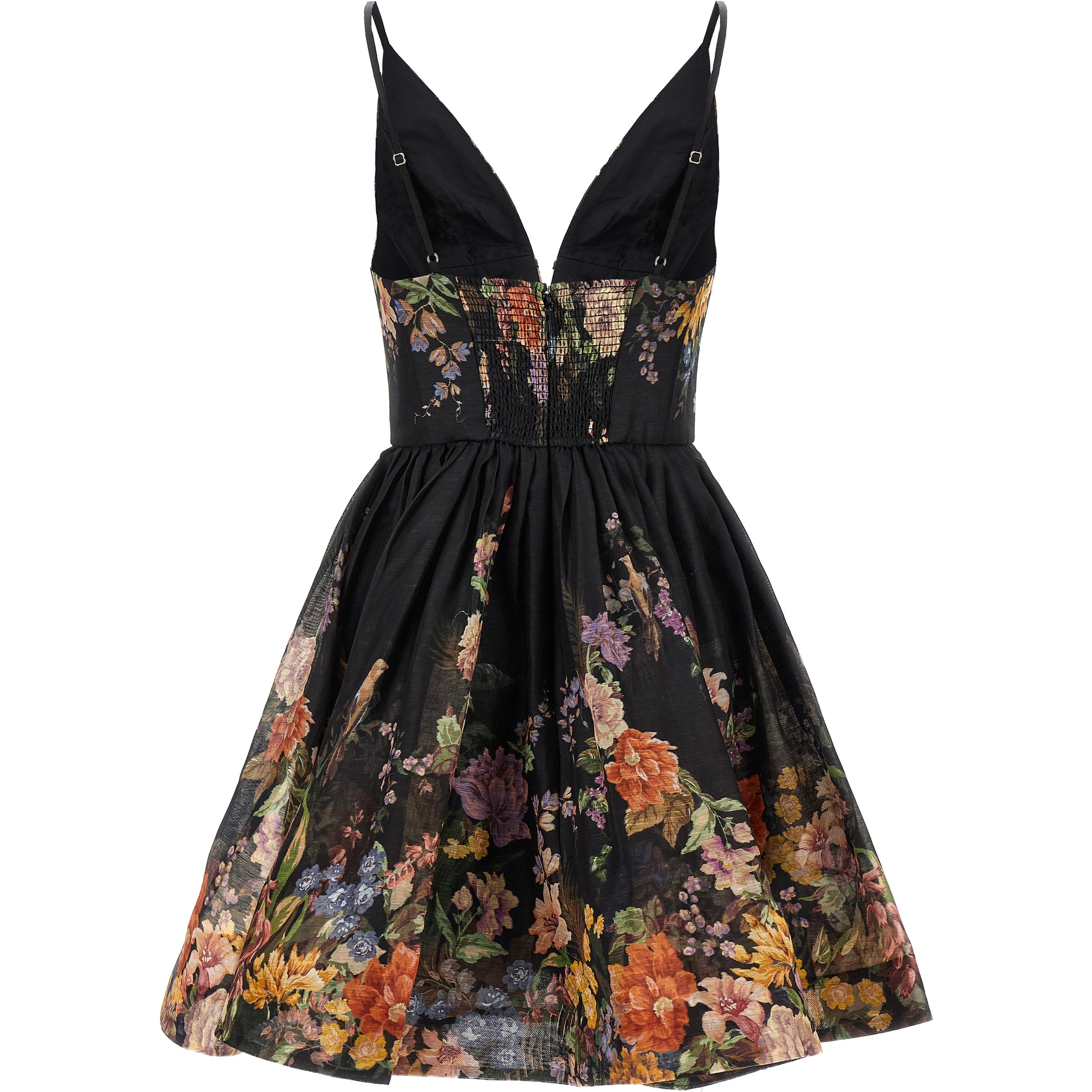 Black Linen Casual Dress