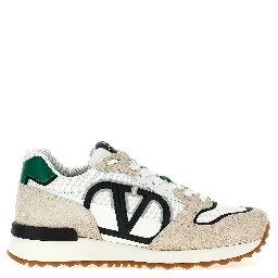 Multicolor Calfskin Athletic Sneakers