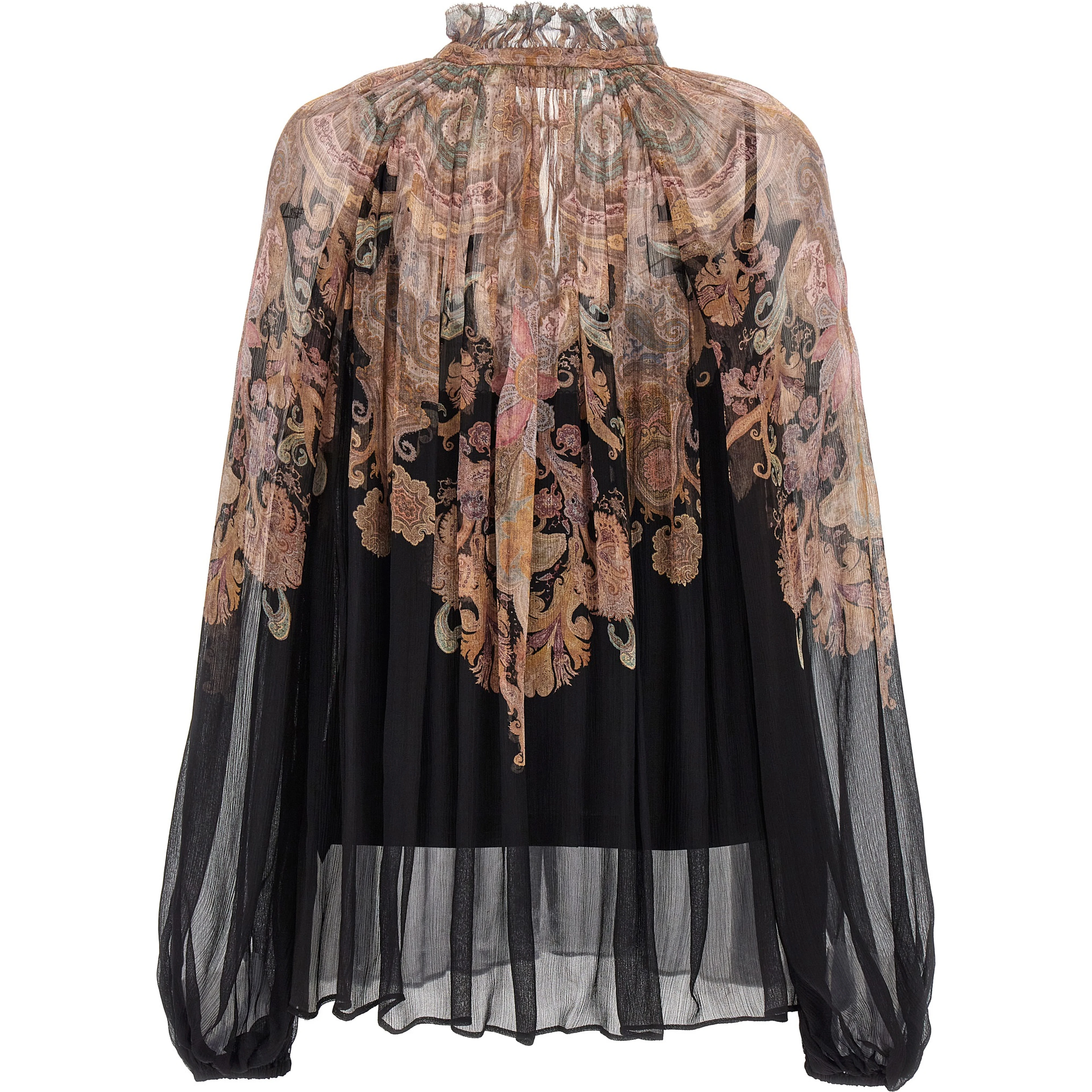 Multicolor Viscose Blouse