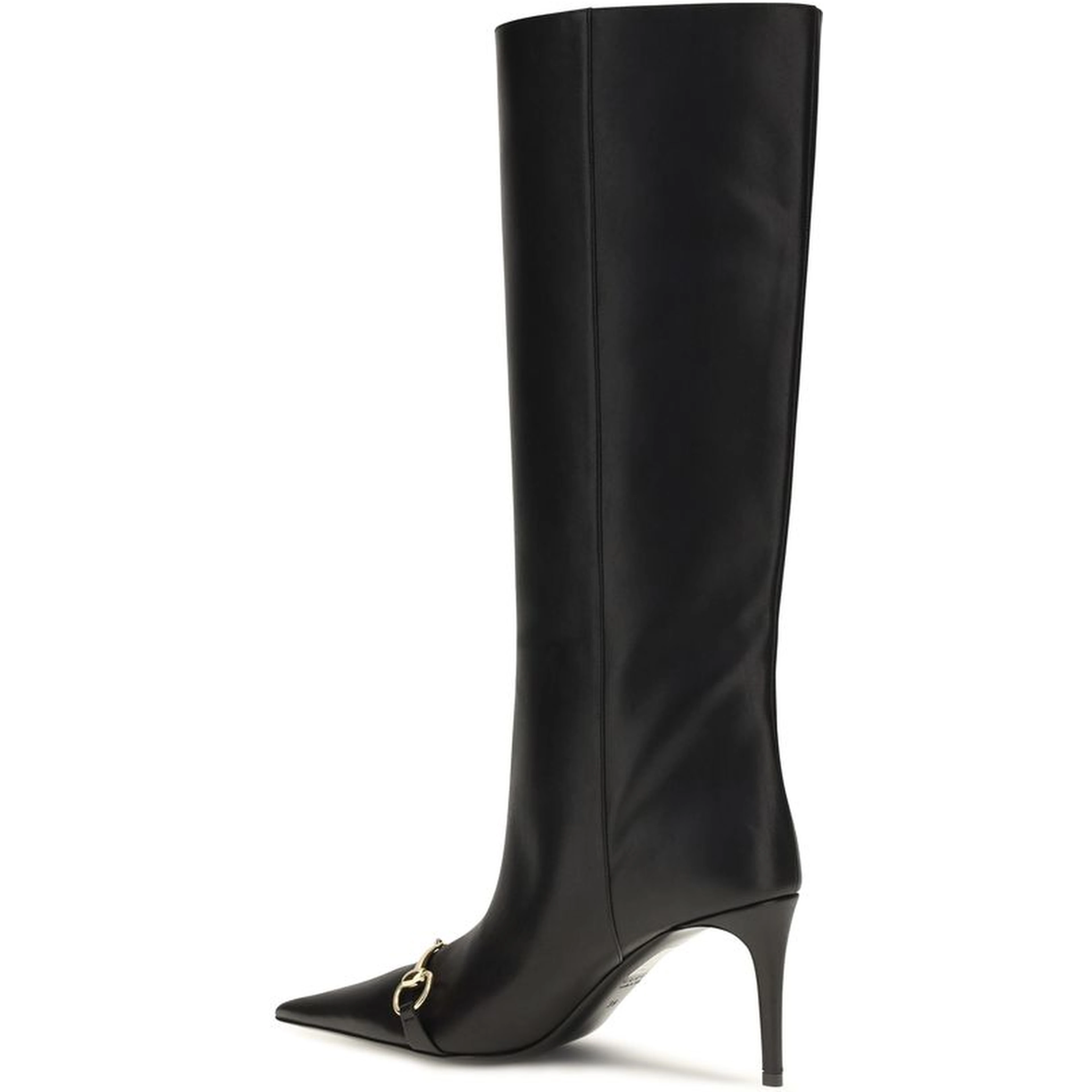 Black Calf Leather Bos Taurus Boots