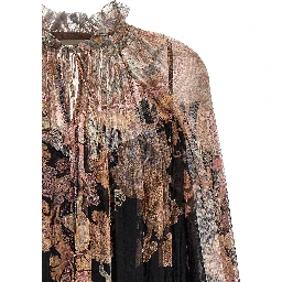 Multicolor Viscose Blouse