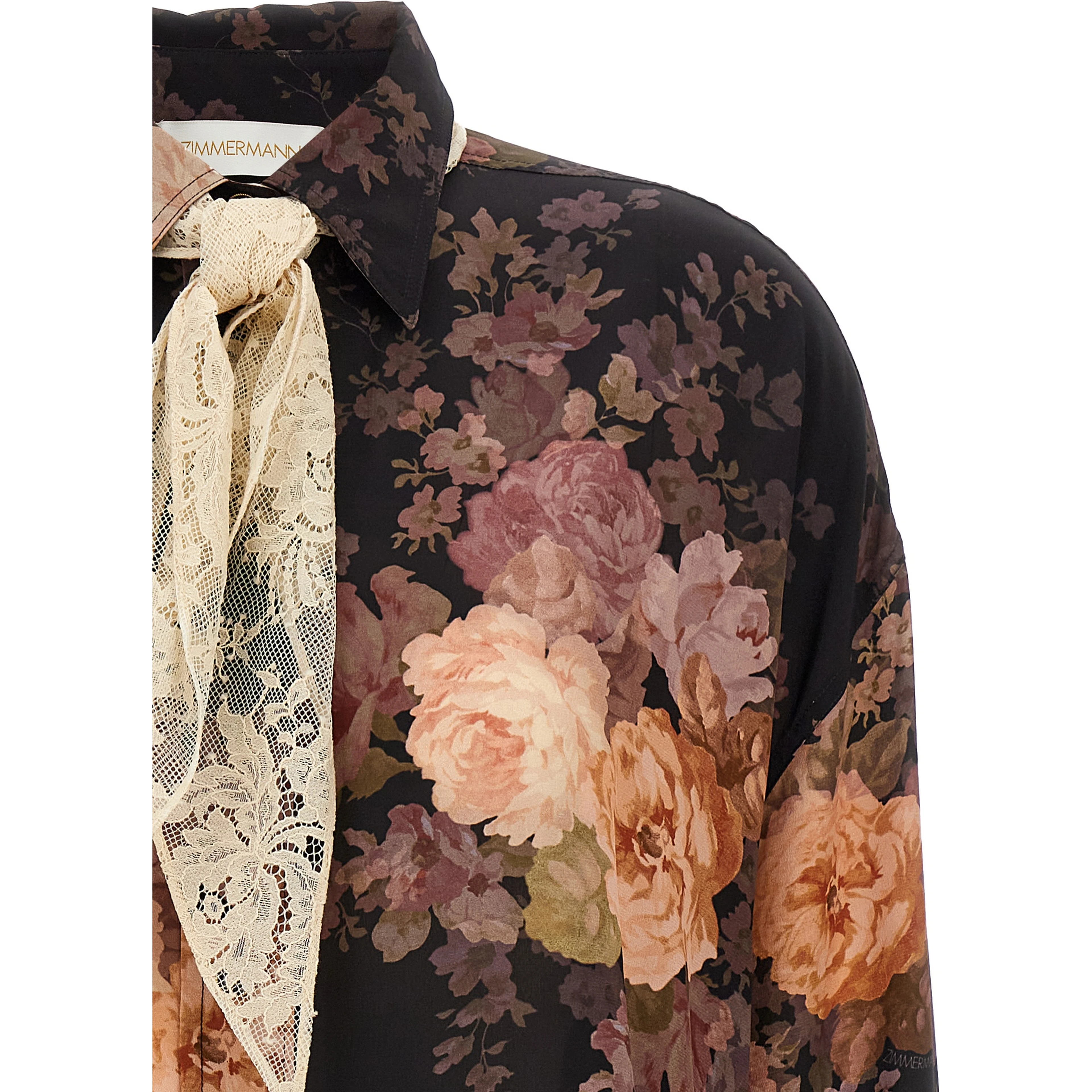Multicolor Silk Blouse
