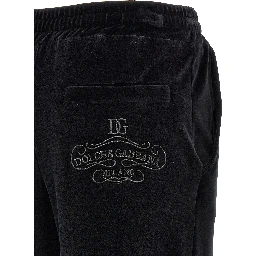Black Cotton Joggers (Workout Pants)