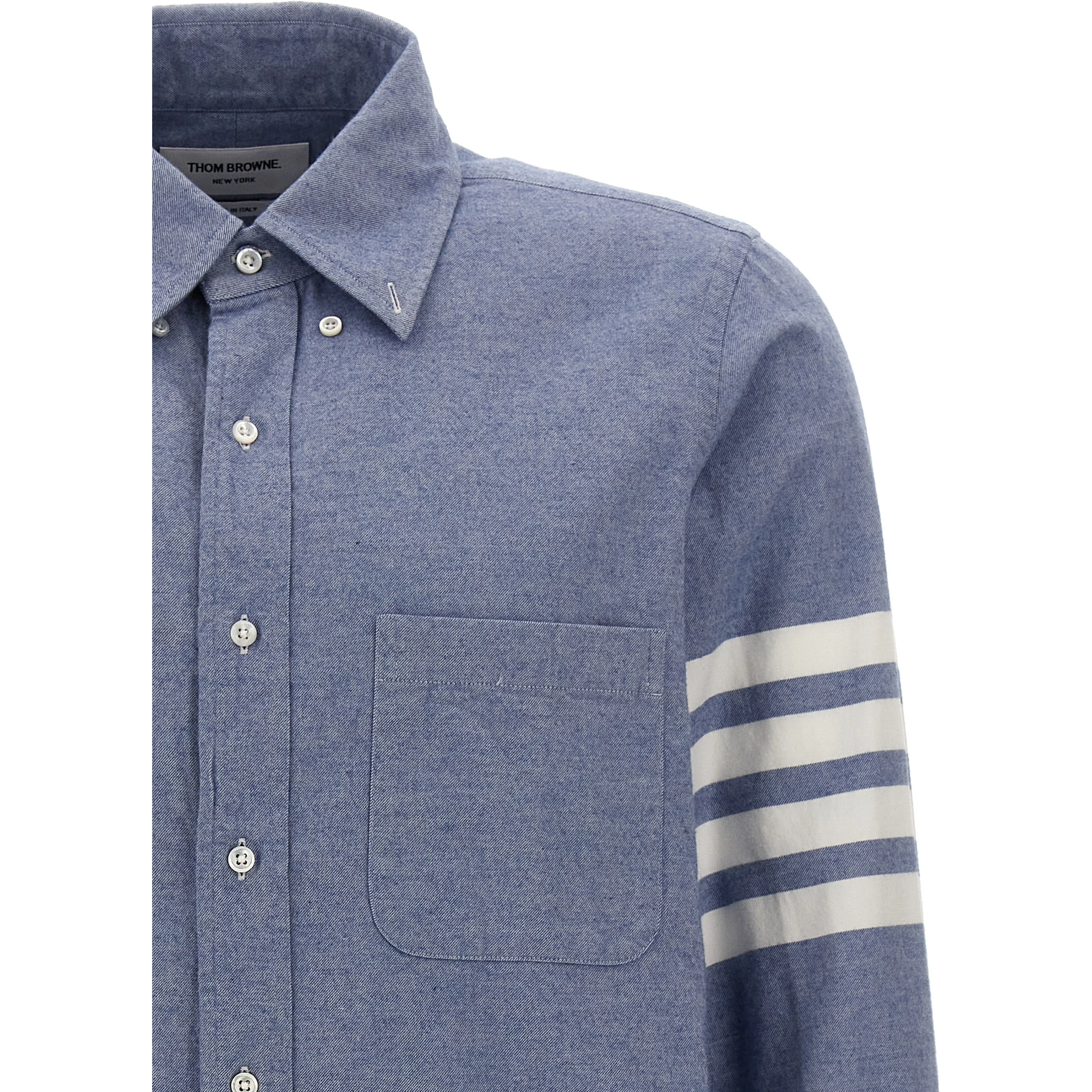 Blue Cotton Blouse