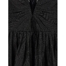 Black Linen Cocktail Dress