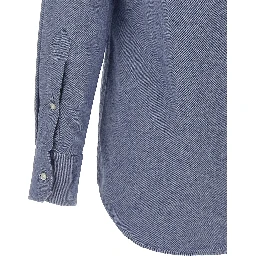 Blue Cotton Blouse