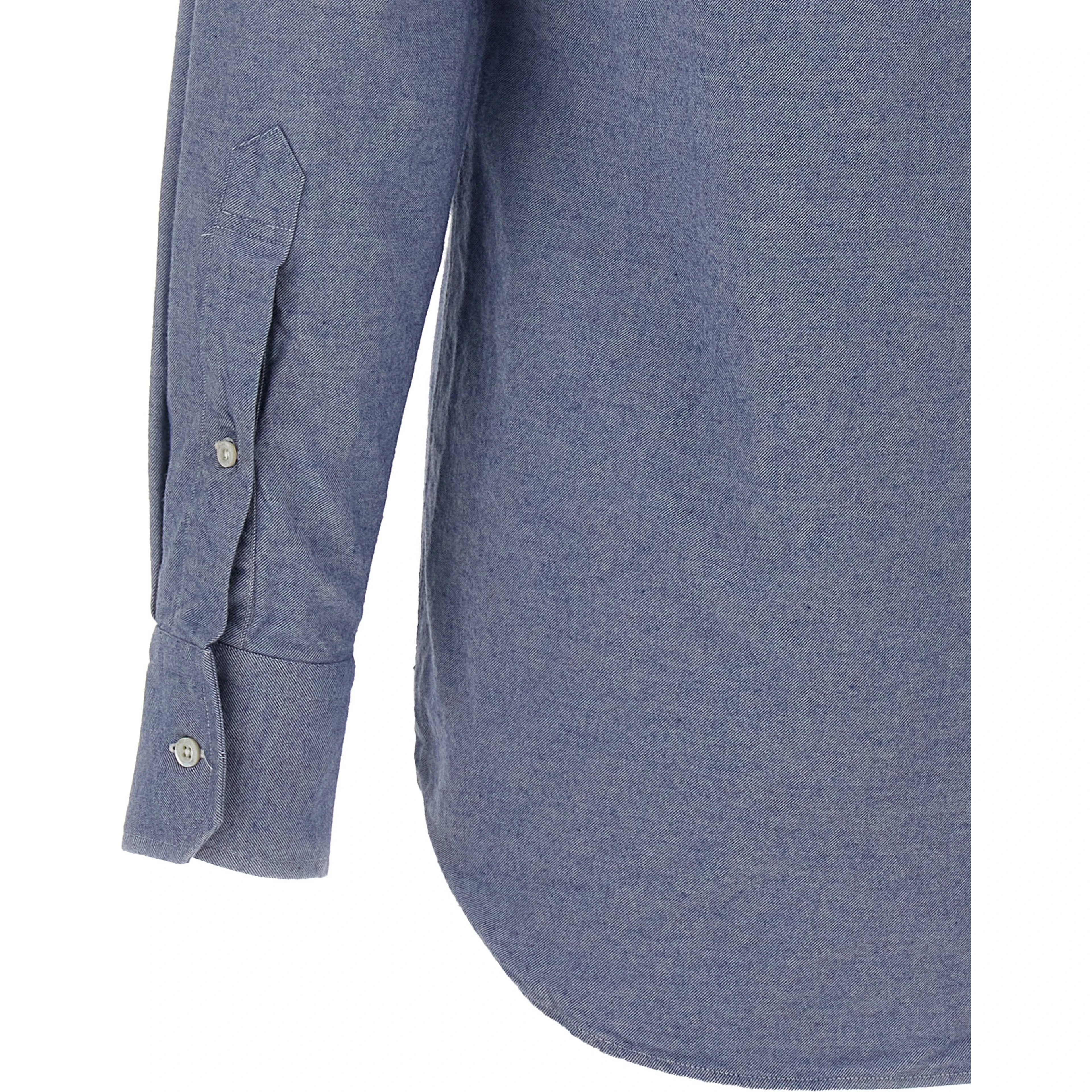 Blue Cotton Blouse