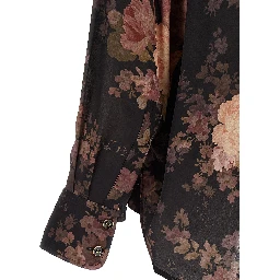 Multicolor Silk Blouse