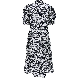 Multicolor Cotton Casual Dress