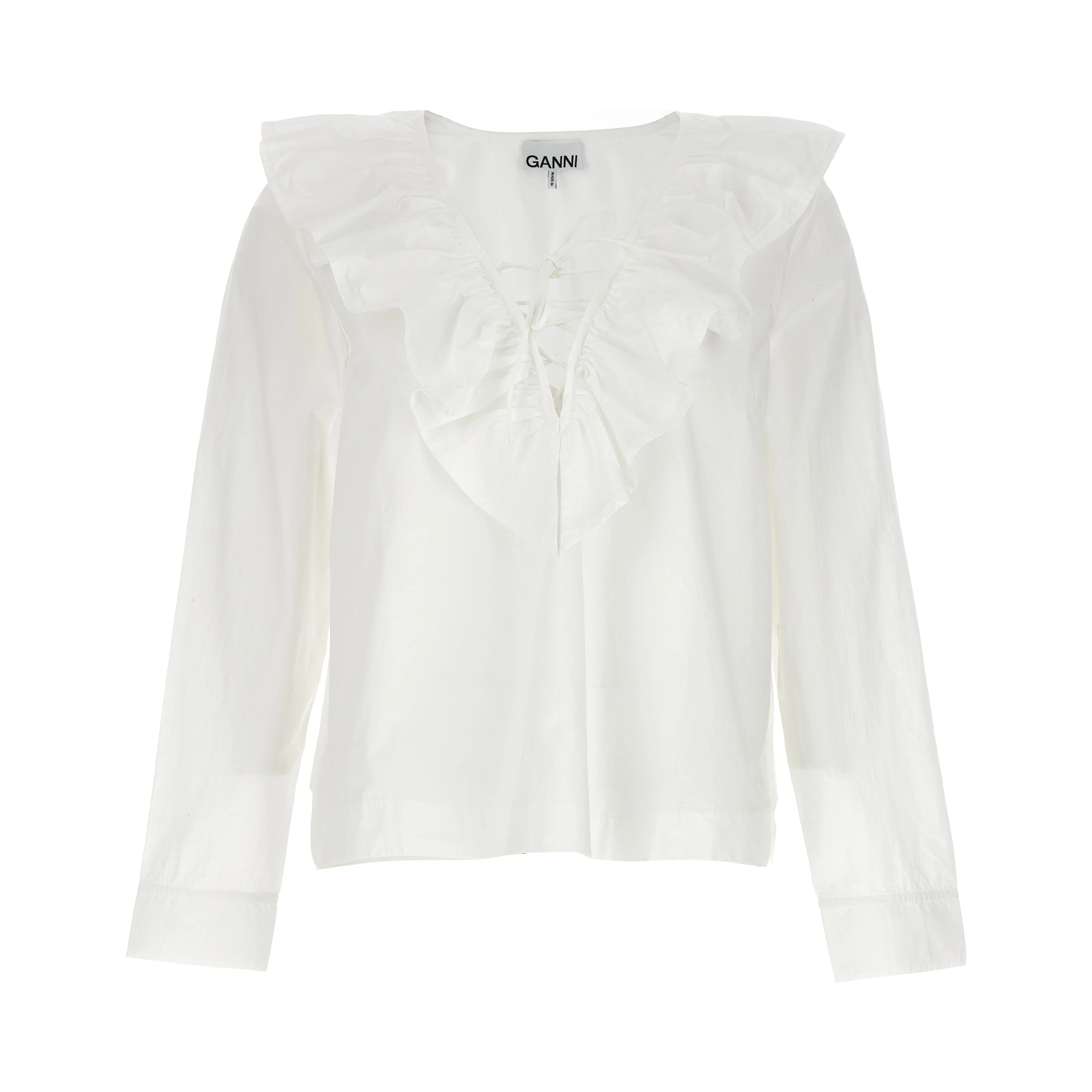 White Cotton Blouse