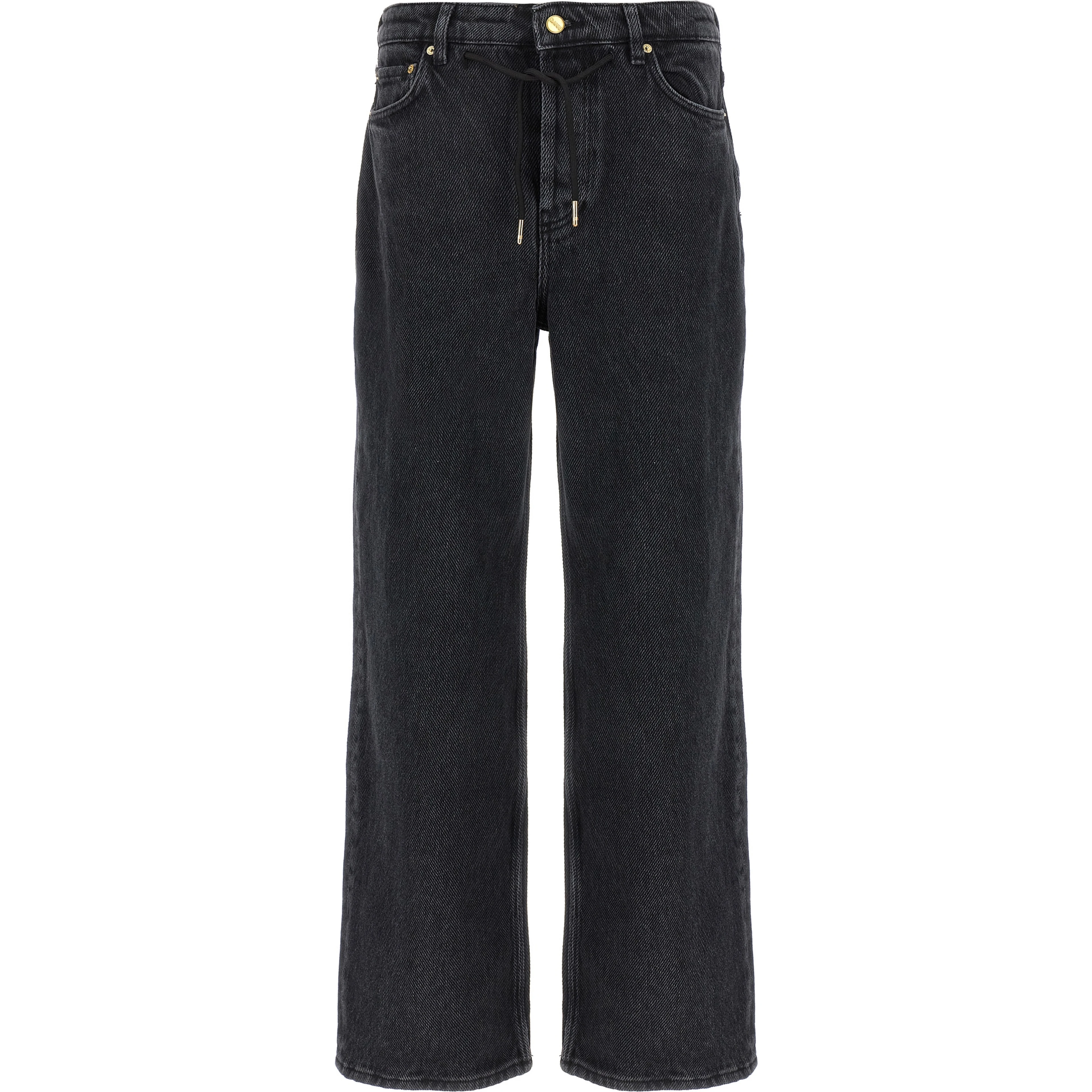 Black Cotton Jeans Denim