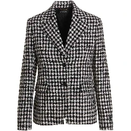 Bicolor Virgin Wool Blazer