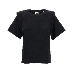 Black Cotton T-Shirt