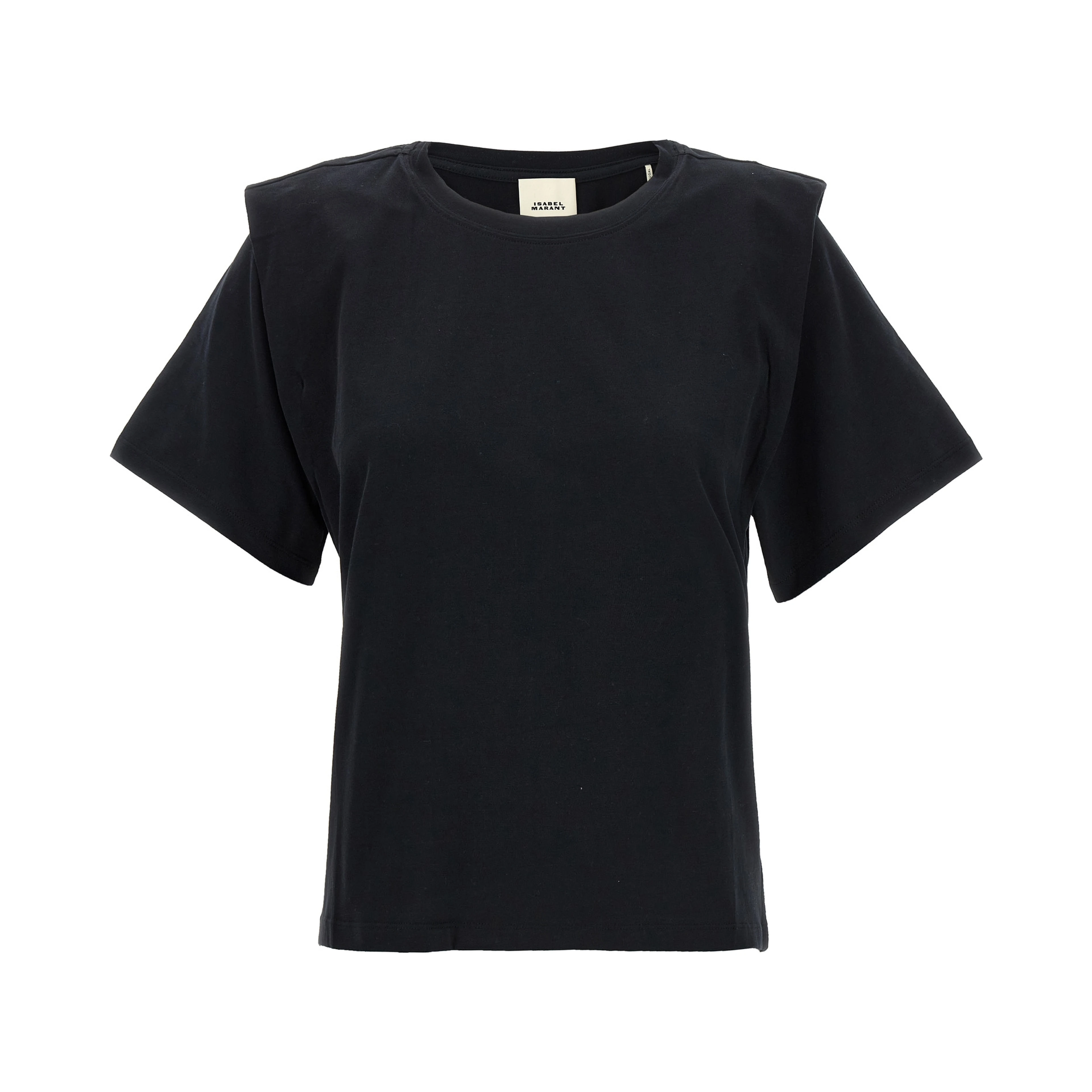 Black Cotton T-Shirt