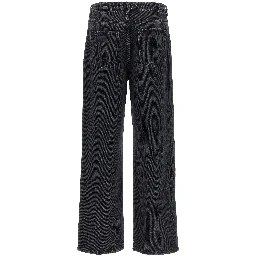 Black Cotton Jeans Denim