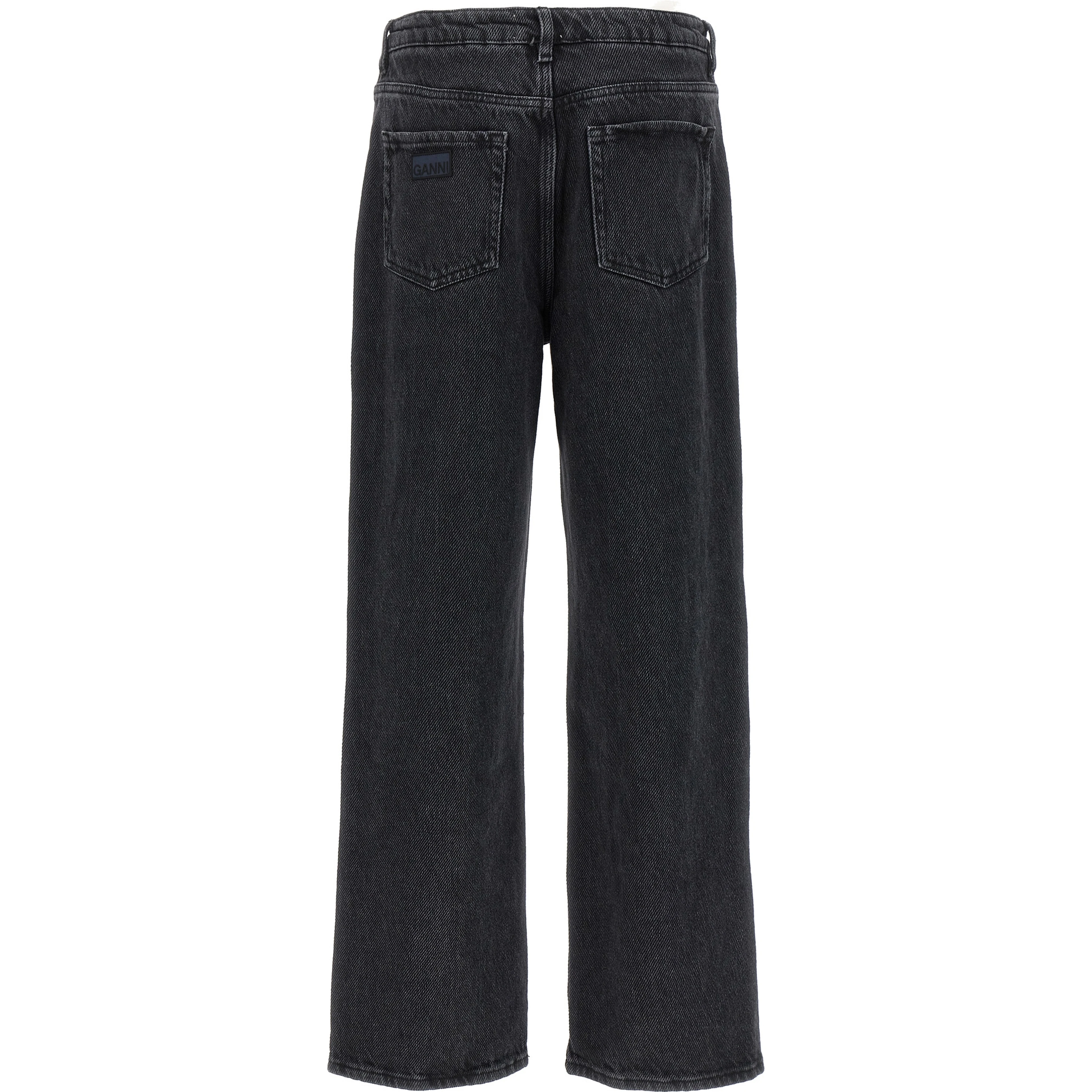 Black Cotton Jeans Denim