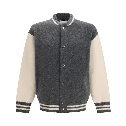 Multicolor Cashmere Bomber