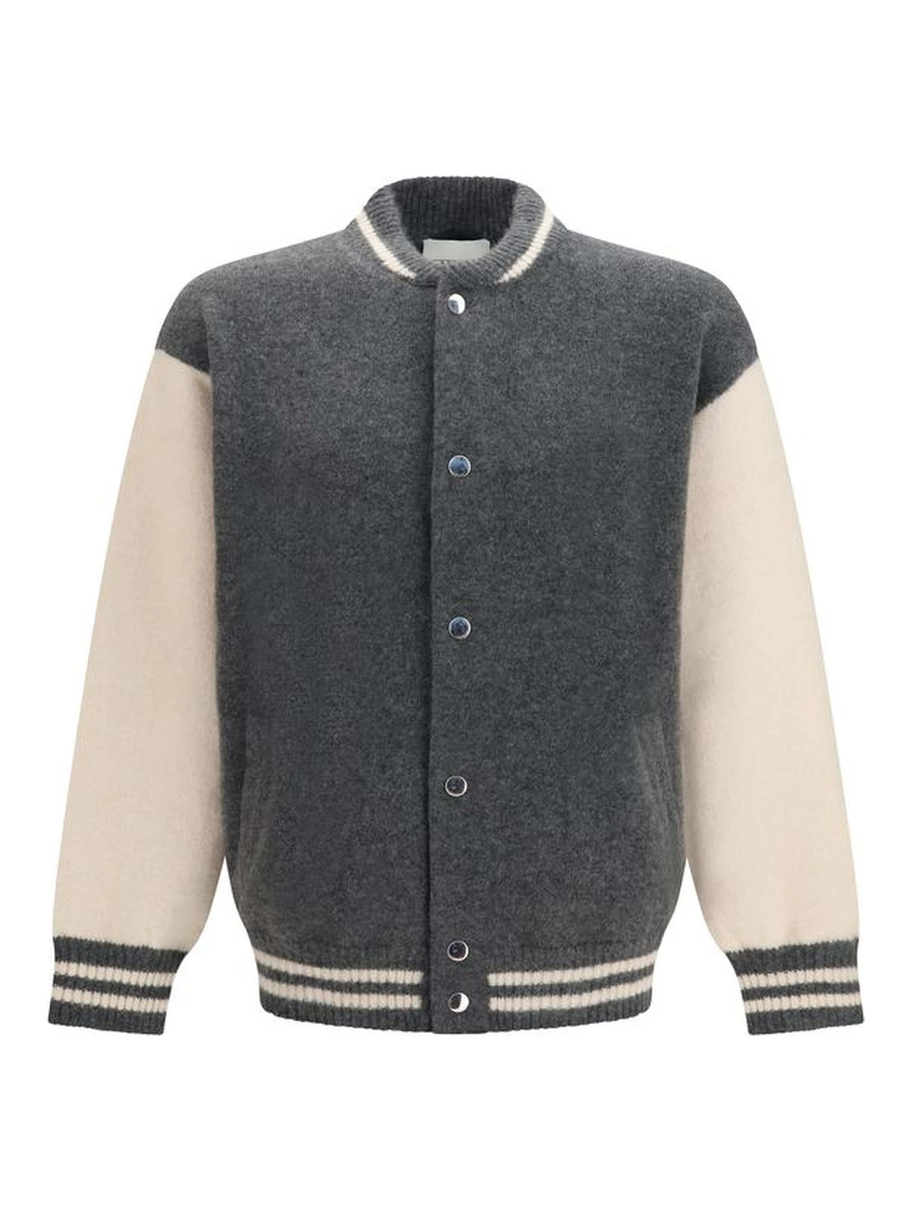 Multicolor Cashmere Bomber