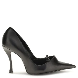 Black Lamb Ovis Aries High Heel Pumps