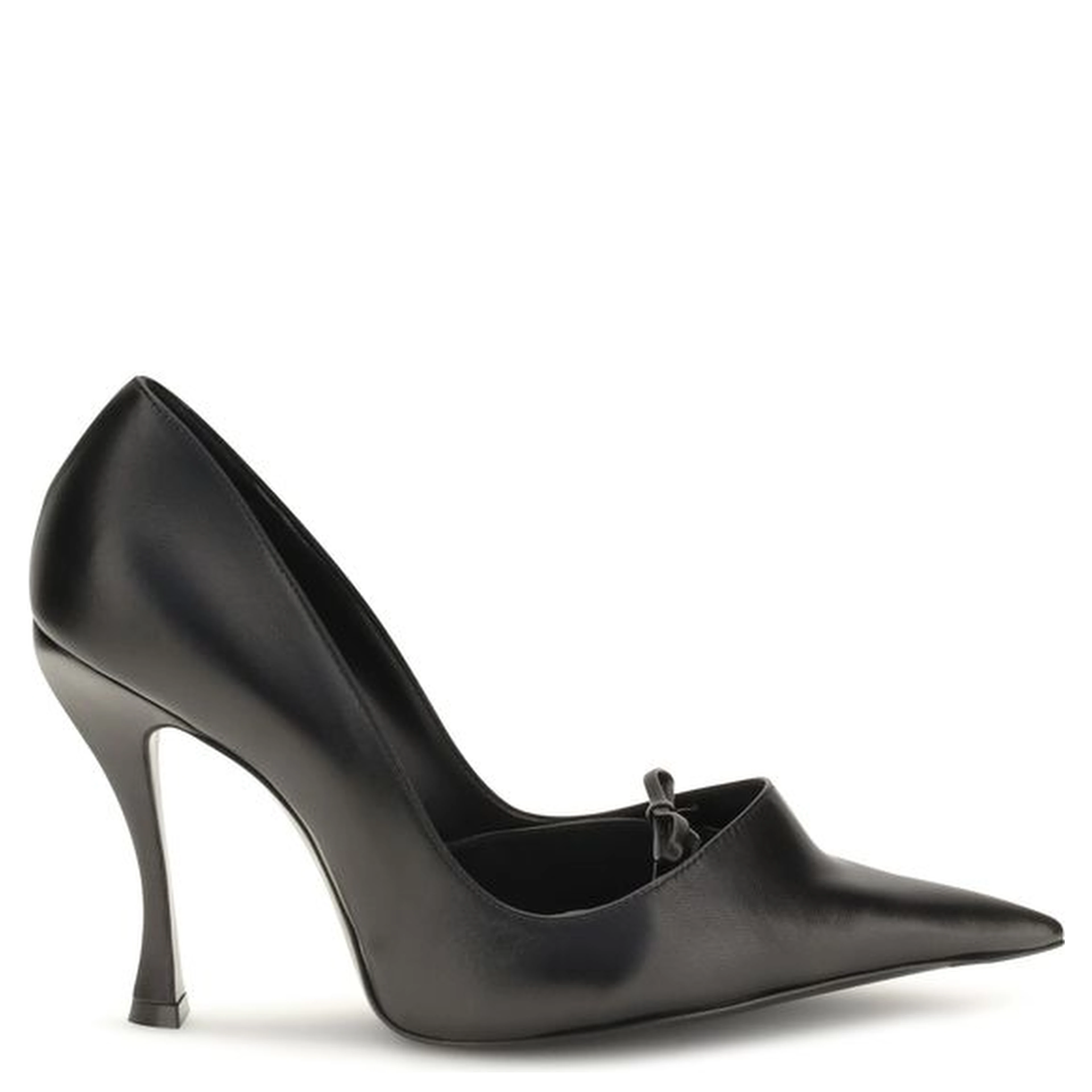 Black Lamb Ovis Aries High Heel Pumps