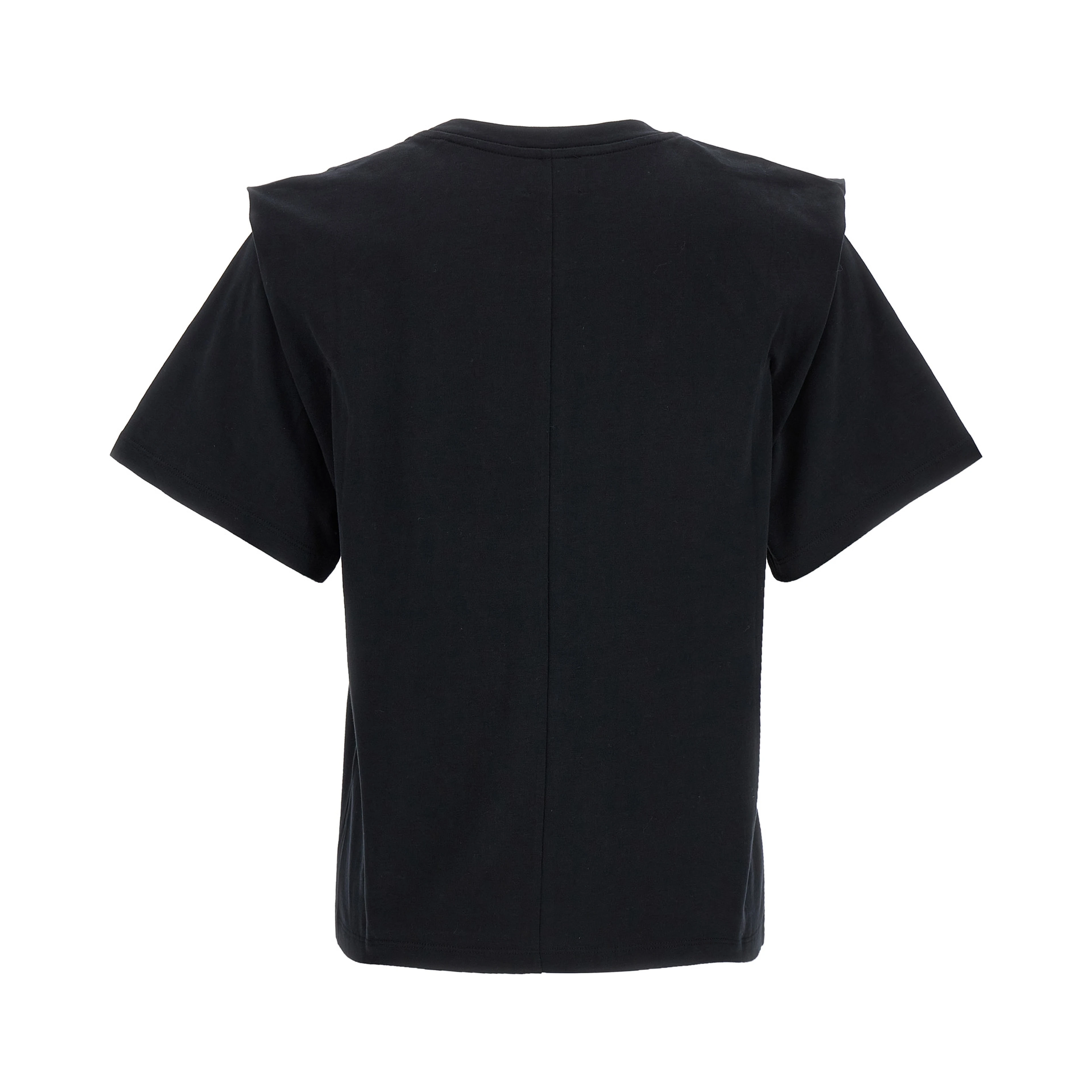 Black Cotton T-Shirt