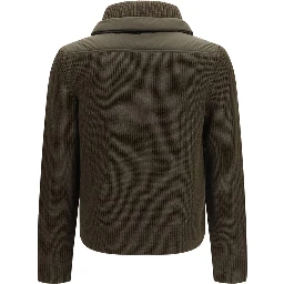 Brown Wool Oves Aries Sweatshirt