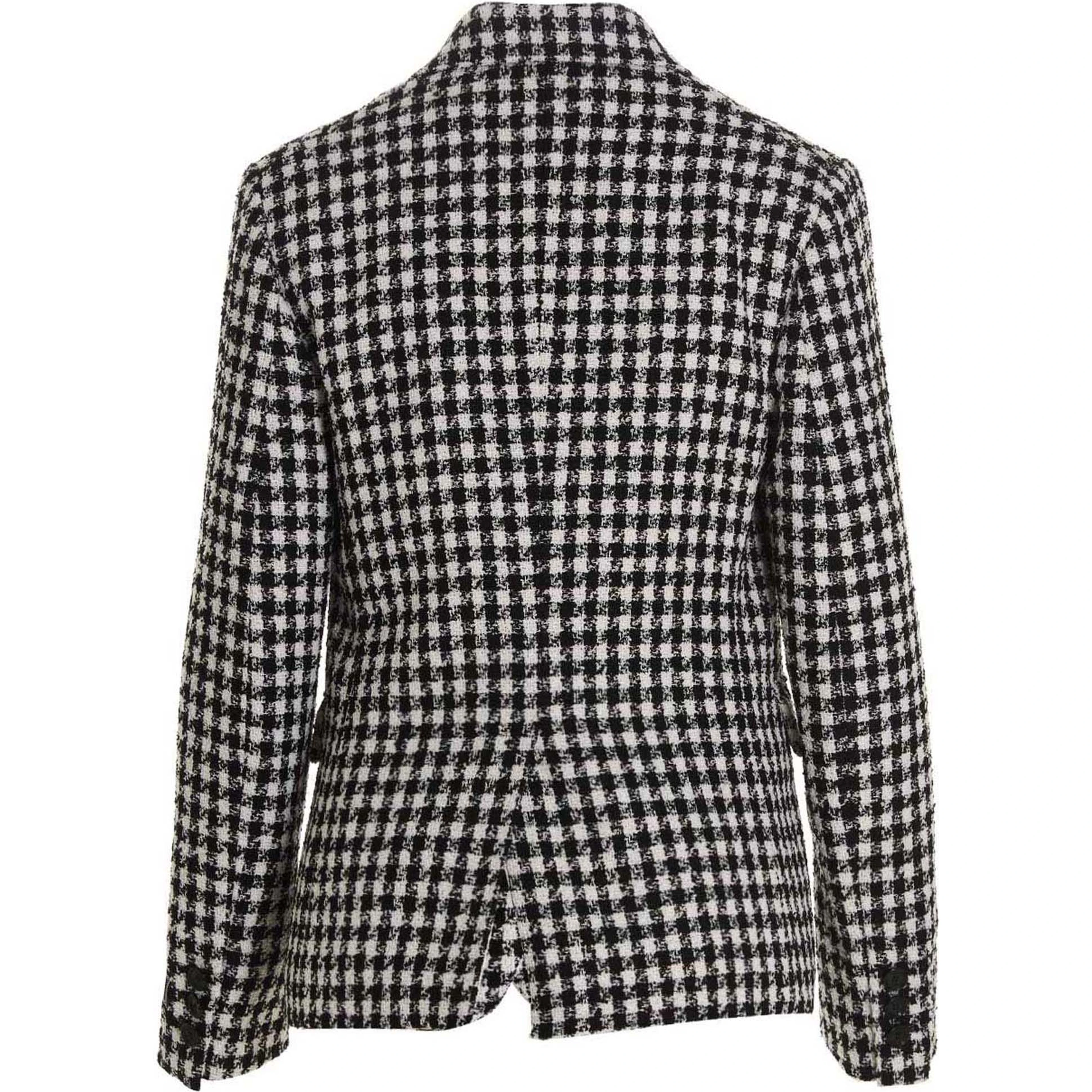 Bicolor Virgin Wool Blazer