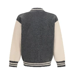 Multicolor Cashmere Bomber