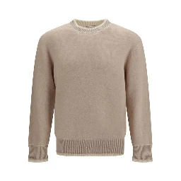 Beige Wool Oves Aries Sweatshirt